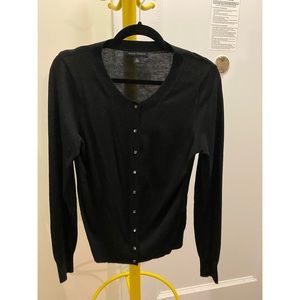 Banana Republic 52% silk 35% poly 13% cotton cardigan